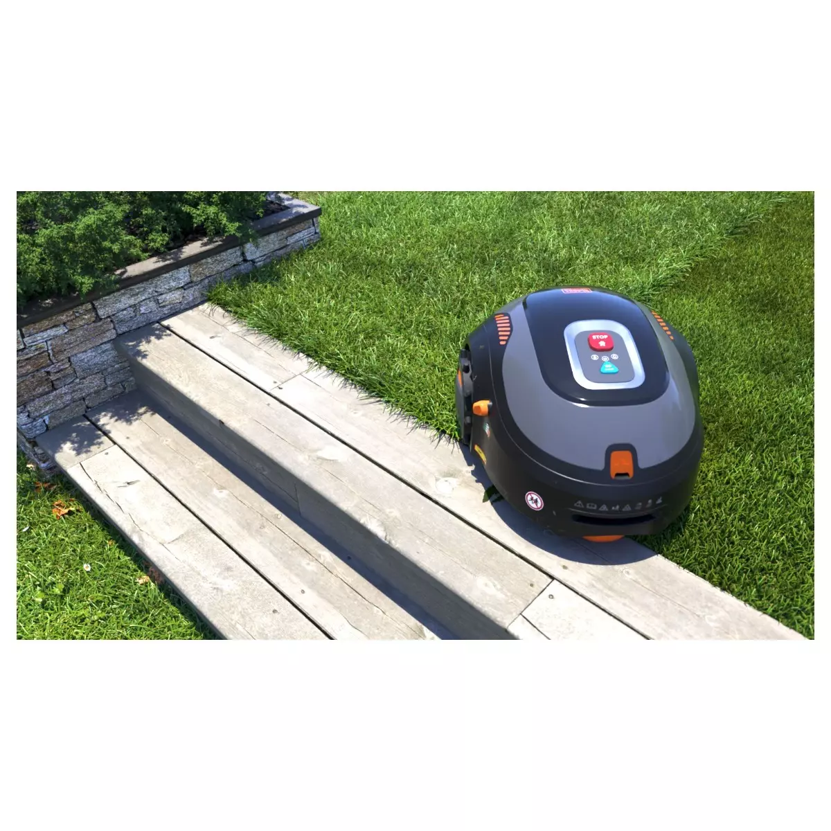 Black & Decker Robot Tondeuse n500 M² BLACK+DECKER - 12V - 4,3Ah - BCRMW121-QW – Image 7