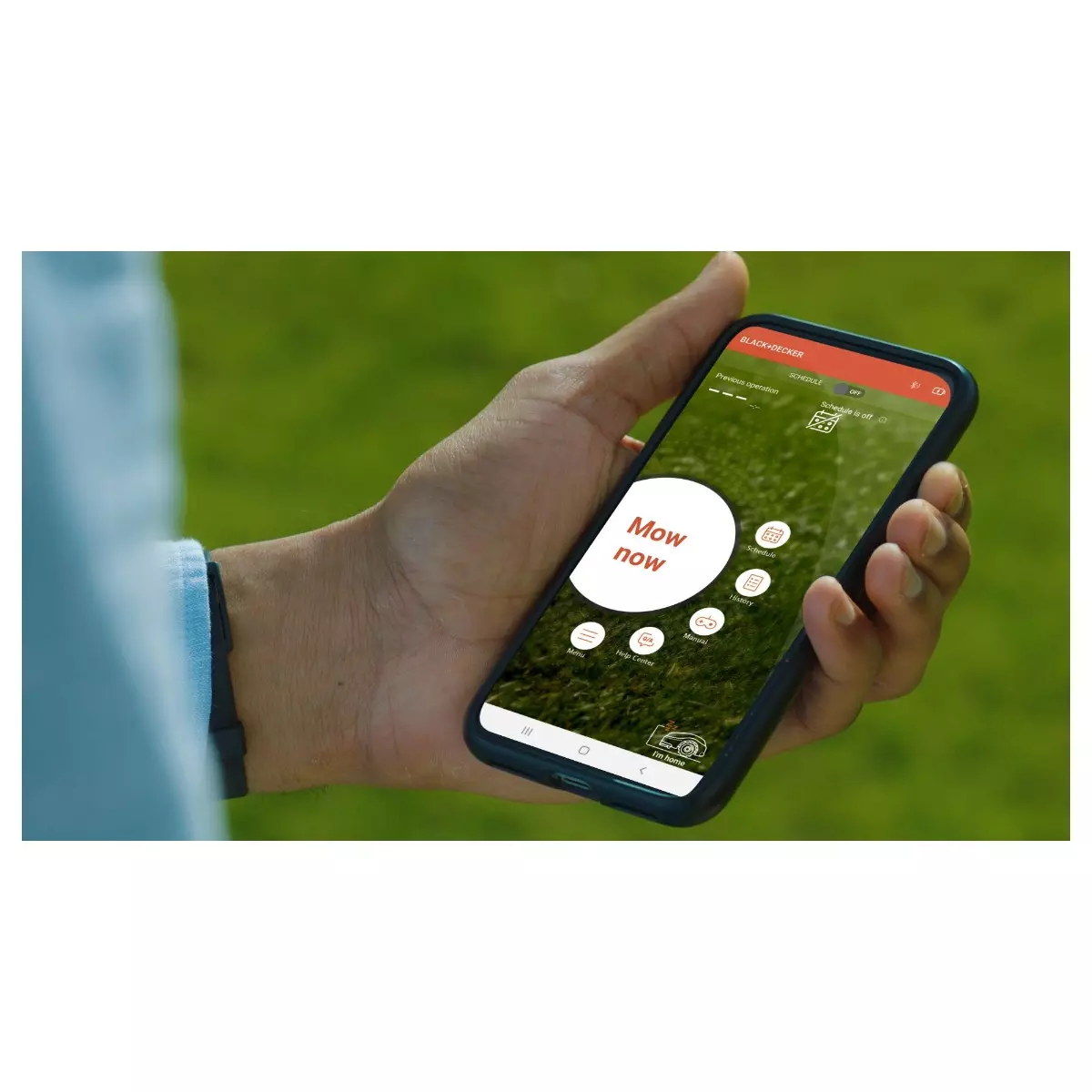 Black & Decker Robot Tondeuse n500 M² BLACK+DECKER - 12V - 4,3Ah - BCRMW121-QW – Image 14